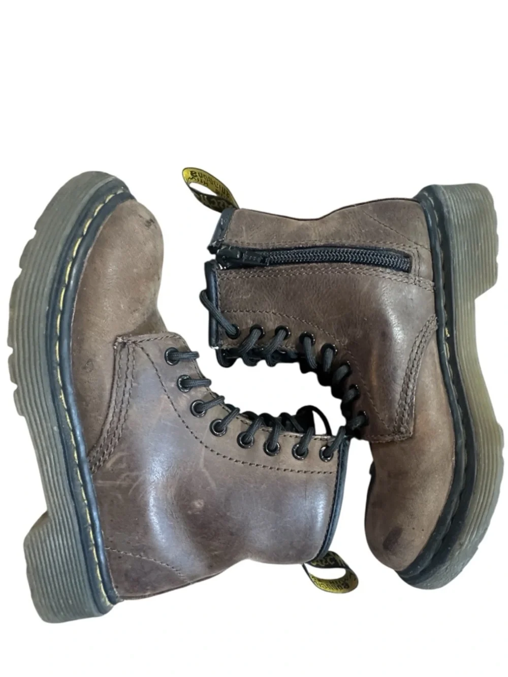 Dr. Martens Delaney Brown Boots kids sz 12